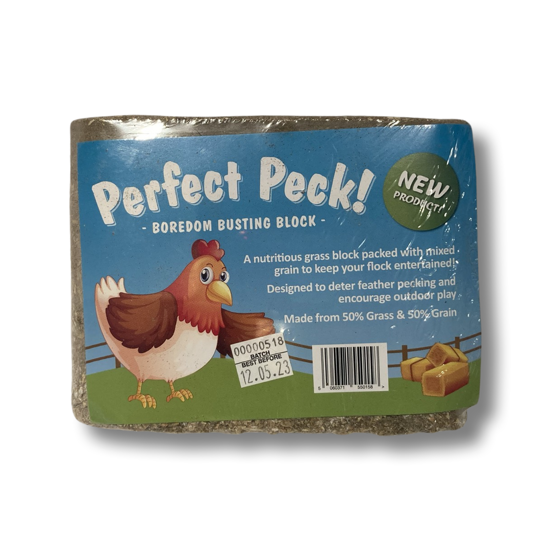 Perfect Peck Boredom Busting Block Chickens to Your Door