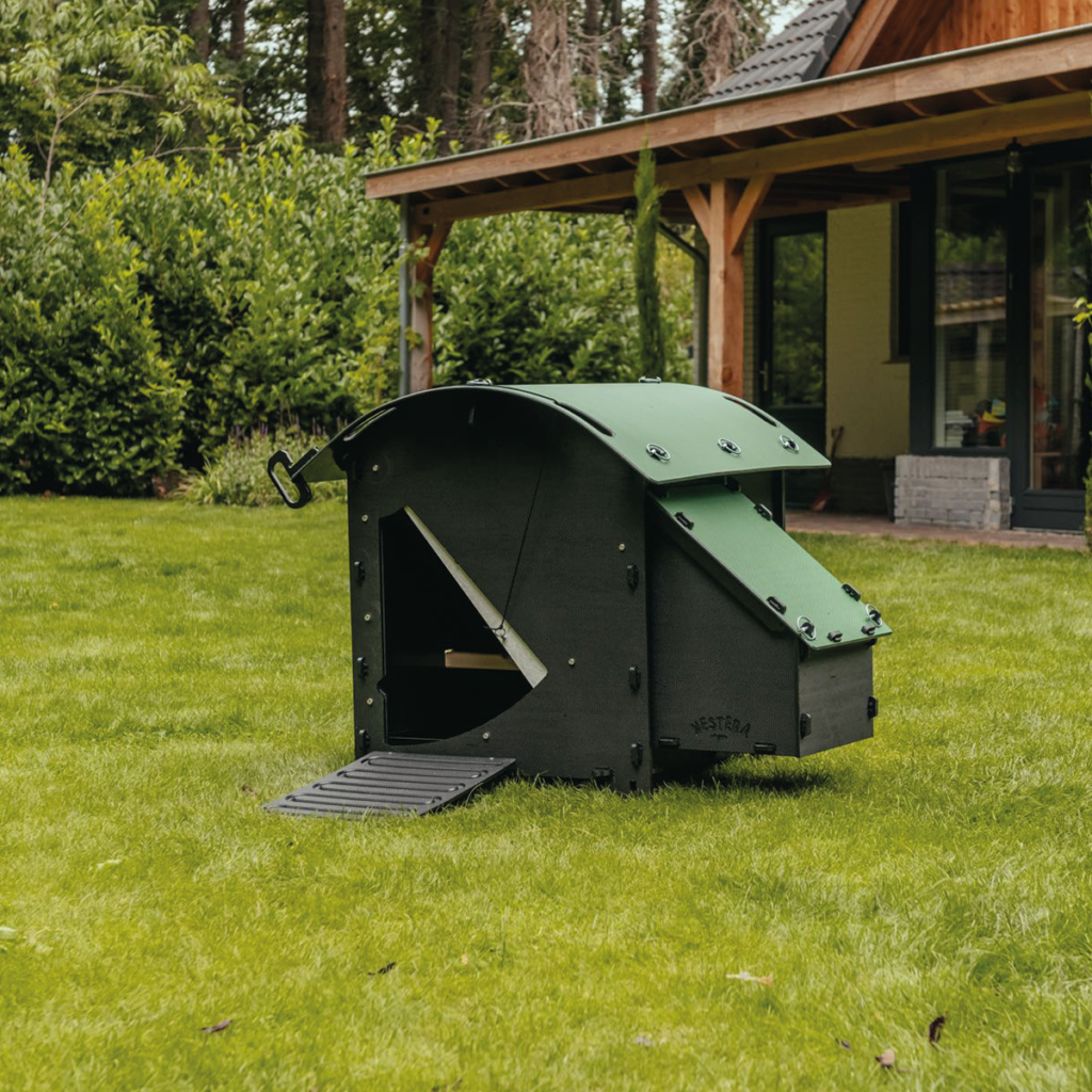 Small Ground Coop by Nestera Chickens to Your Door