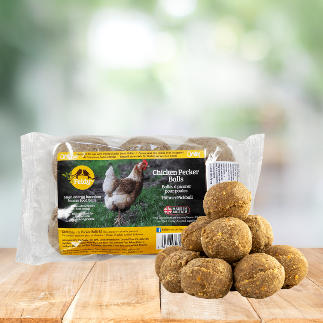 Feldy’s Original Chicken Pecker Balls 6pk